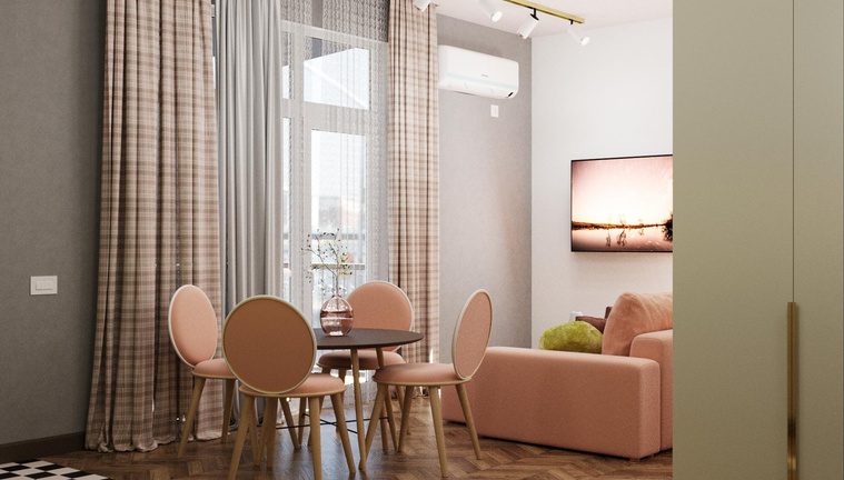 Color Composition — Living room, view 3