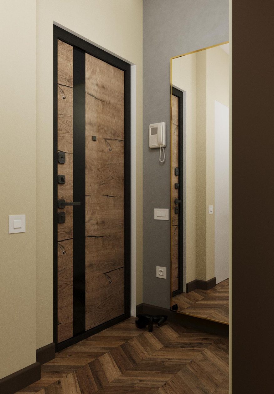 Color Composition — Hallway, view 1