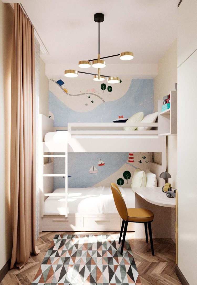 Color Composition — Kids room, view 3