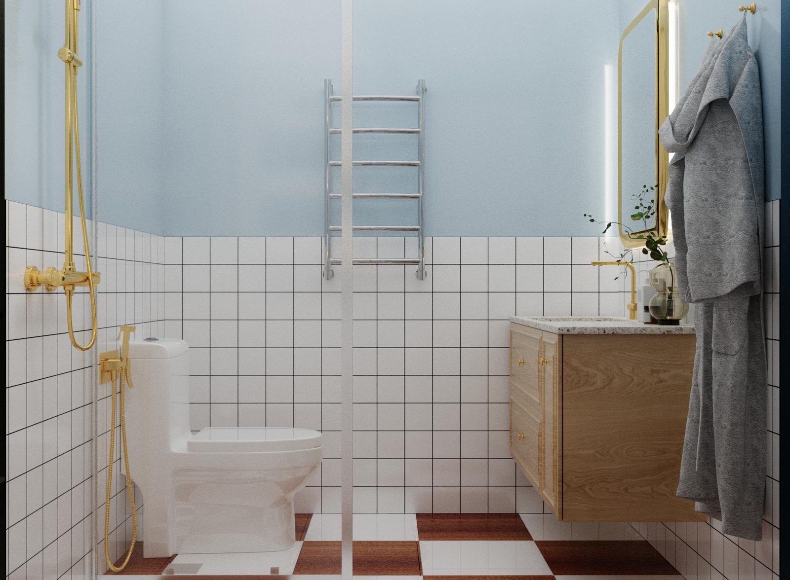Color Composition — Bathroom, view 4