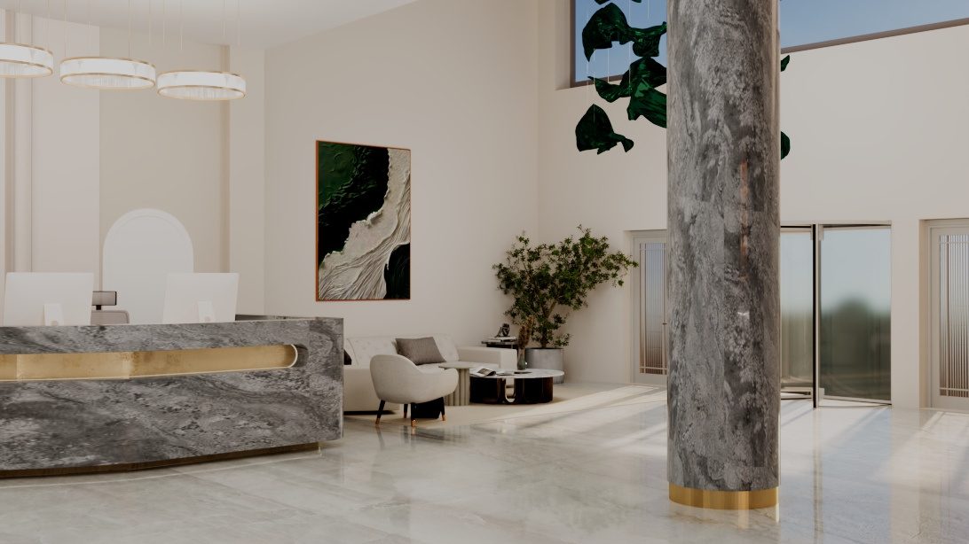 Hotel Interior — Reception, view 2
