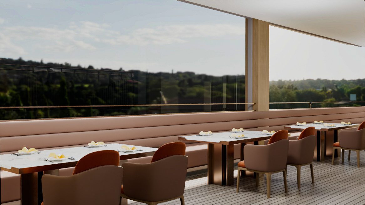 Hotel Interior — Restaurant & terrace, view 1