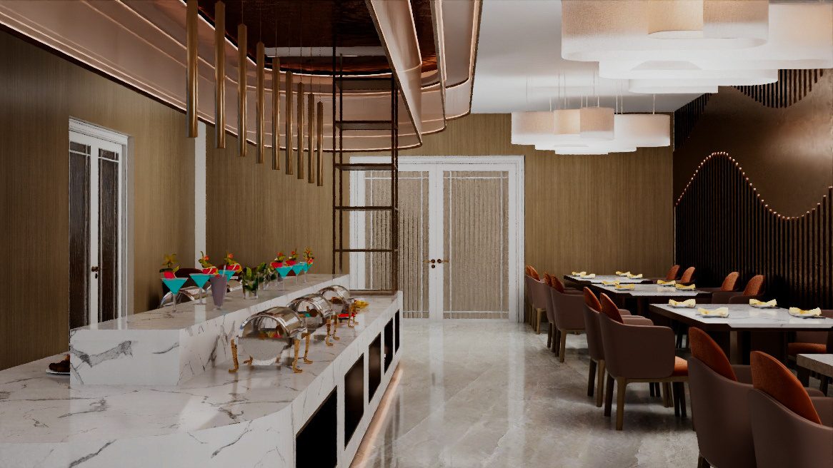 Hotel Interior — Restaurant & terrace, view 2