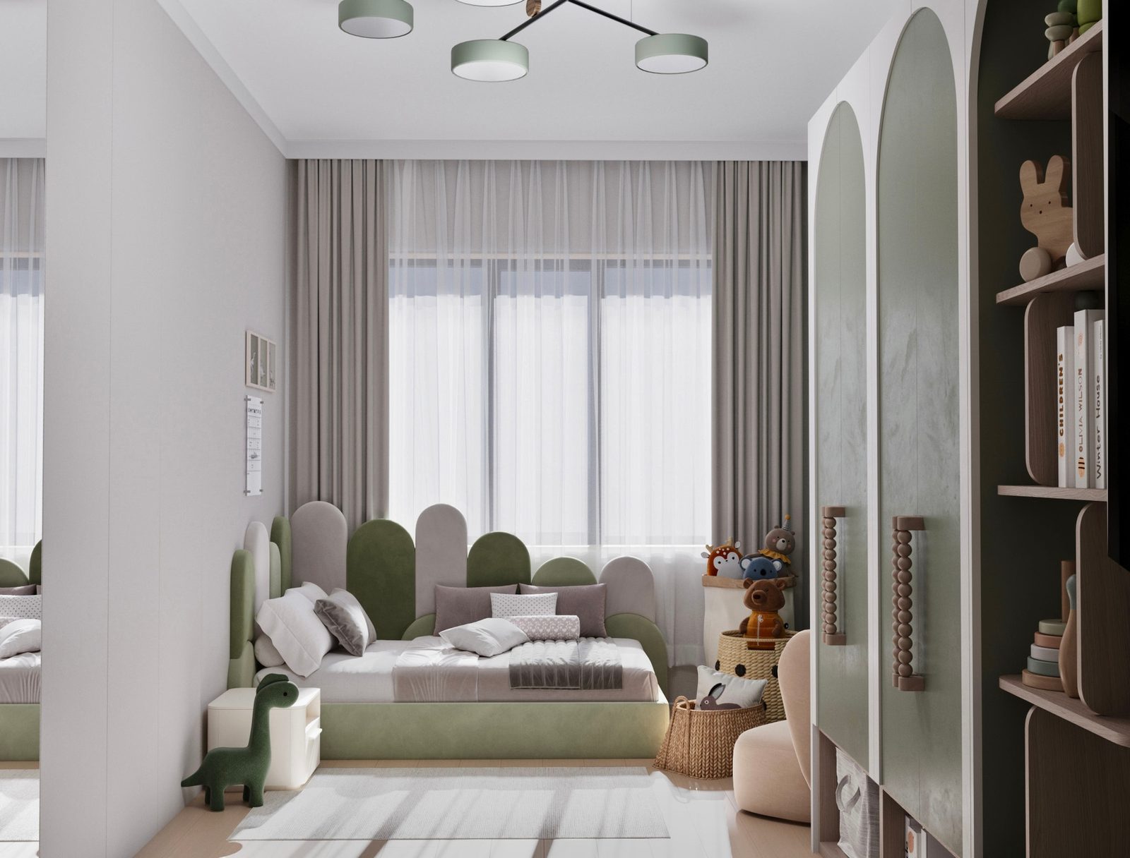 Modern Apartment — Kids room, view 1