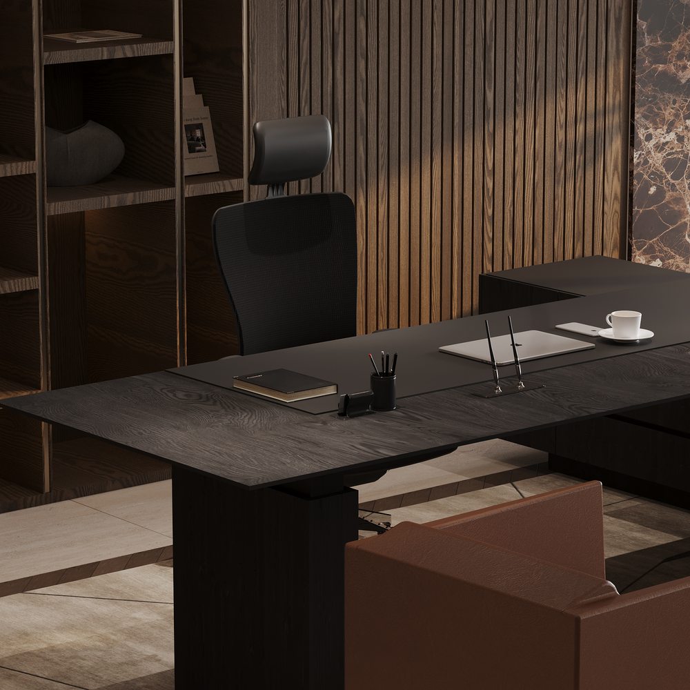 Office Design — CEO office & wardrobe, view 1