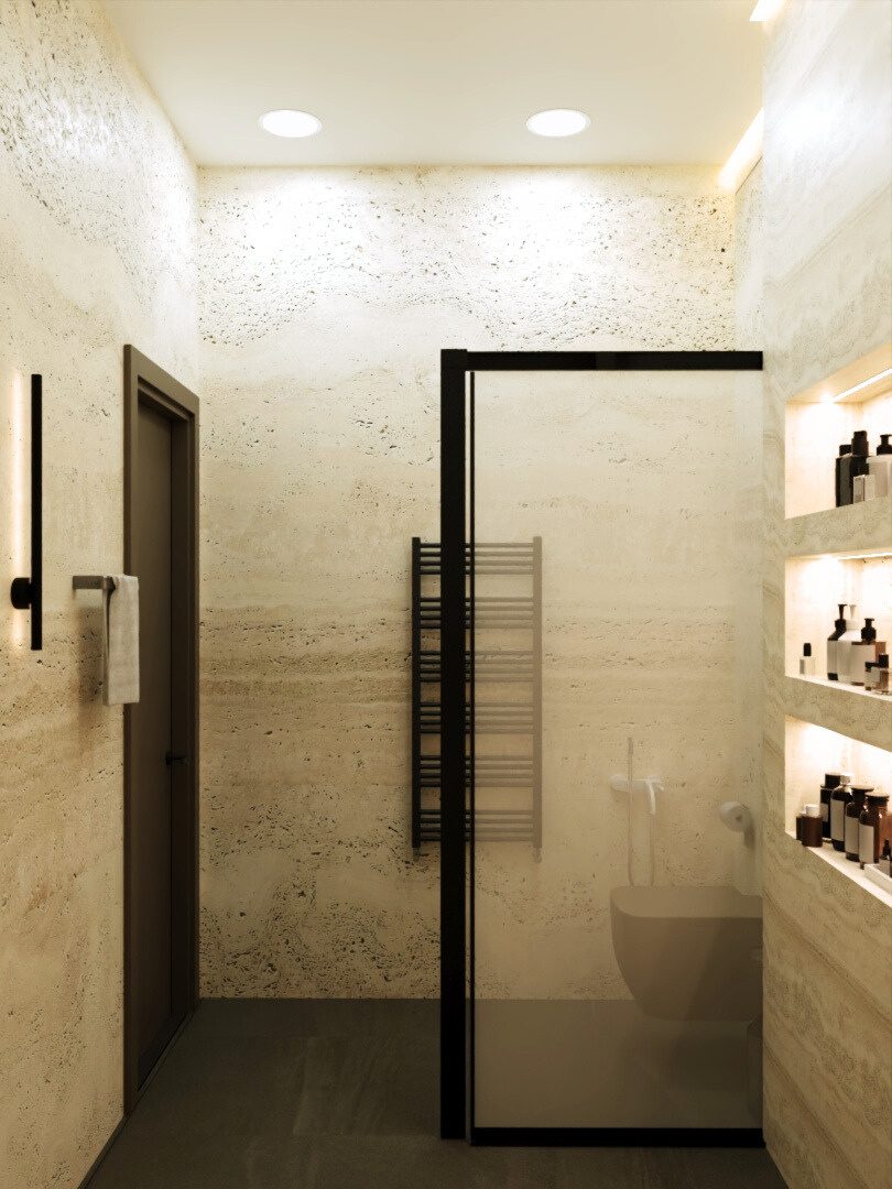 Spacial Redesign — Bathroom, view 2